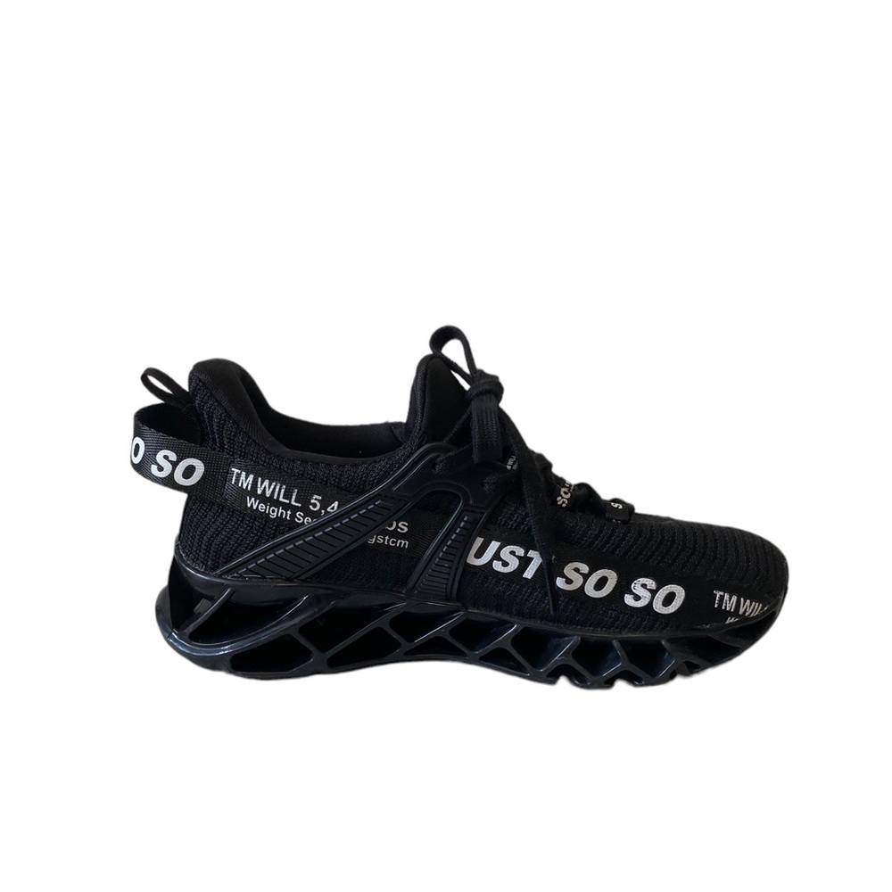 Just SOSO Fashion Athletic Casual Spring Summer Vacation Sneakers Black  36 6 - Picture 3 of 12